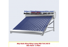 Máy nước nóng năng lượng mặt trời (TP-24)_Chân Nhôm