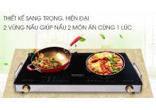 Bếp hồng ngoại đôi Sanaky SNK-203HGNW